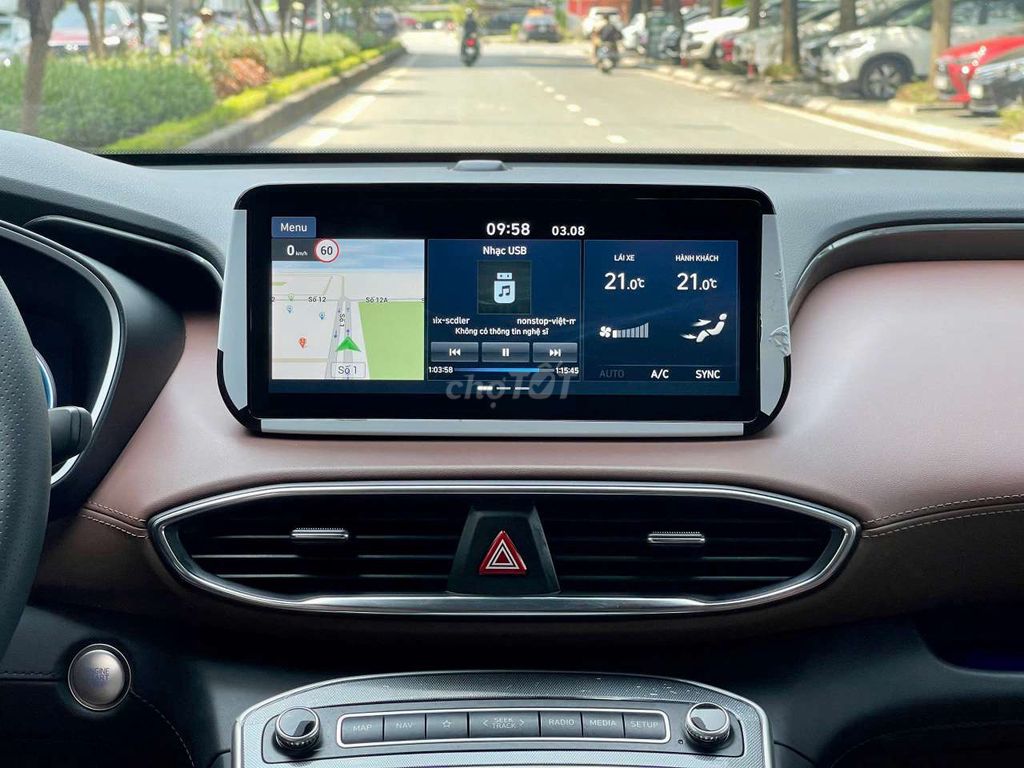 Hyundai Santa Fe 2022 Full dầu Đen. Mua bán Ô tô tại Quận Cầu Giấy Hà Nội được đăng bởi Thông Thái Ôtô Hà Nội hình 7