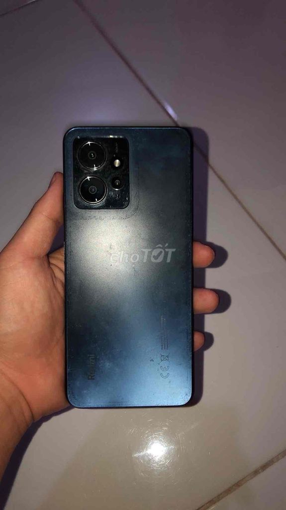Xiaomi Redmi Note 12 128GB Đen. Mua bán Điện thoại tại Huyện Nhà Bè Tp Hồ Chí Minh được đăng bởi Nguyễn Giaa Bảoo hình 1