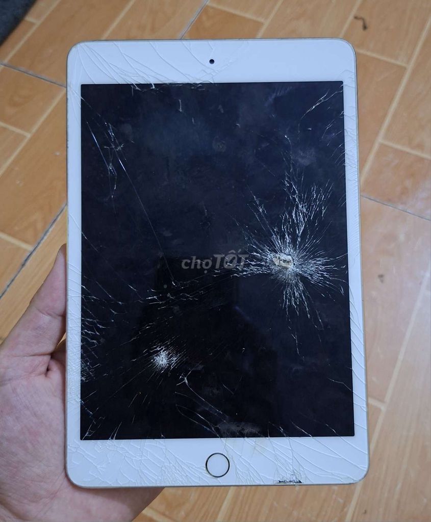 Apple iPad Mini 4 Wifi 128GB Vàng Hỏng màn hình. Mua bán Máy tính bảng tại Huyện Yên Phong Bắc Ninh được đăng bởi Nguyễn Trang hình 1