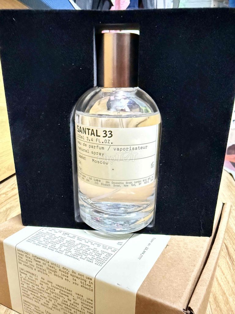Nước hoa Le Labo Santal 33 100ml. Mua bán Nước hoa tại Quận 10 Tp Hồ Chí Minh được đăng bởi Thọ Nguyễn hình 1