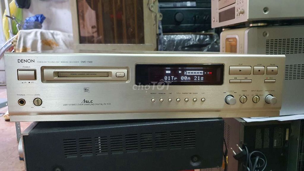 Đầu MD Denon DMD-1500 Vàng đồng. Mua bán Tivi, Âm thanh tại Quận 11 Tp Hồ Chí Minh được đăng bởi Le van ut hình 1