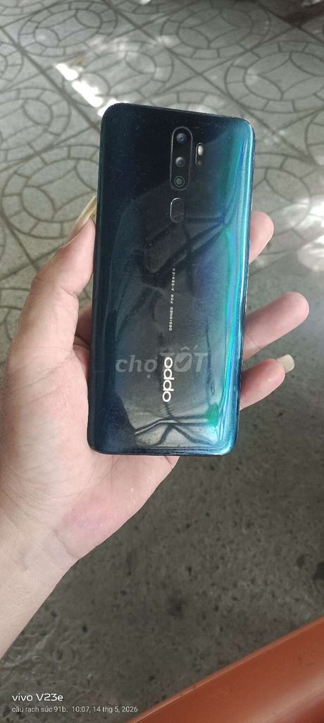 Oppo A5..A9 2020...ngoại hình khá. pin trâu . Mua bán Điện thoại tại Quận Bình Thuỷ Cần Thơ được đăng bởi cầu rạch súc 91b Nguyễn Văn Linh  hình 1