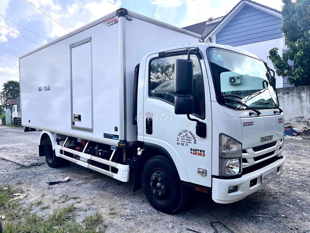 ISUZU 2022 3tấn8 thùng Quyền bảo ôn oxy 5m1