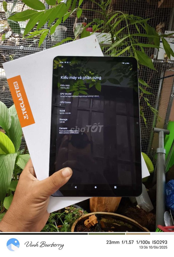Dư dùng thanh lý máy tính bảng teclast