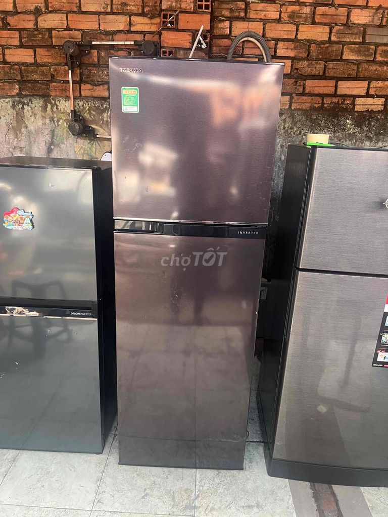 Tủ lạnh Toshiba Inverter 180-253 lít Xám. Mua bán Tủ lạnh tại Thành phố Thủ Đức Tp Hồ Chí Minh được đăng bởi Lại Quốc Huy  hình 1