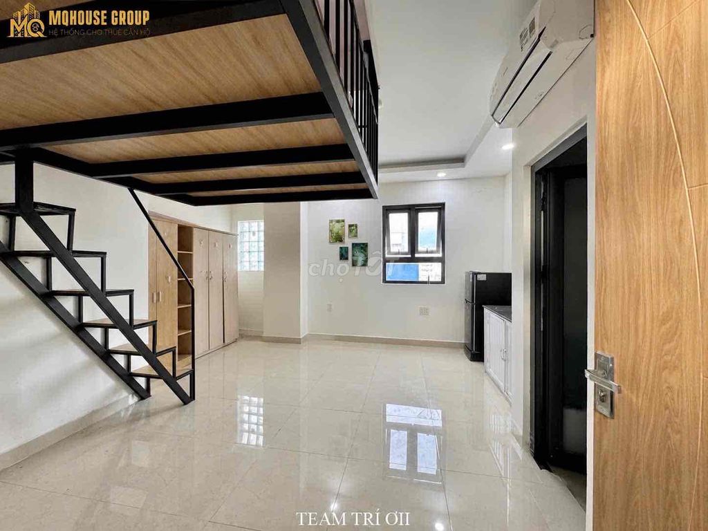 Thuê phòng có gác 30m2 cửa sổ thoáng an ninh sạch sẽ gần Hồng Bàng,UEF