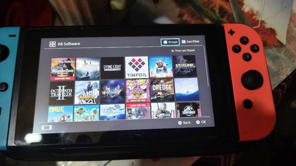 Máy chơi game Nintendo Switch V2 256GB Xanh/Đỏ. Mua bán Thiết bị chơi game tại Quận 1 Tp Hồ Chí Minh được đăng bởi Nguyễn Hải hình 1