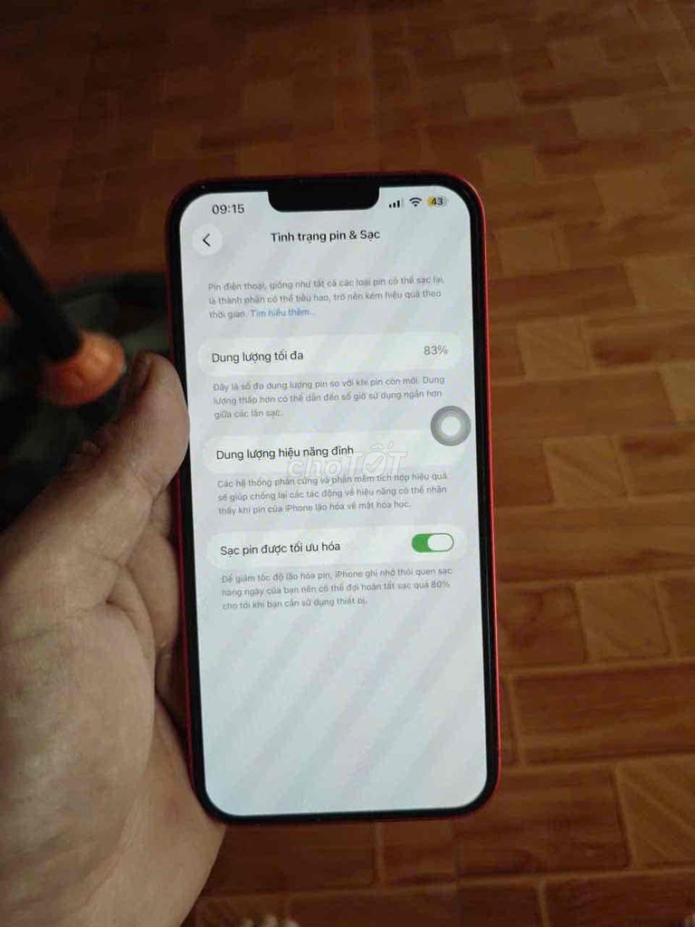 Apple iPhone 14 Plus 128GB Đỏ. Mua bán Điện thoại tại Huyện Sông Lô Vĩnh Phúc được đăng bởi Dương Xuân Giang hình 1