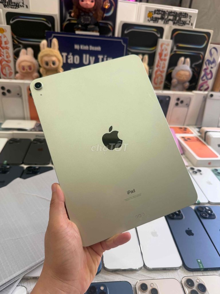 IPad Air 4 256G Xanh Pin 76% Không Van Tay.. Mua bán Máy tính bảng tại Thành phố Thủ Đức Tp Hồ Chí Minh được đăng bởi Táo Uy Tín Chuyên Cung Cấp Sỉ Và Lẻ Tuyển Công Tác Viên hình 1