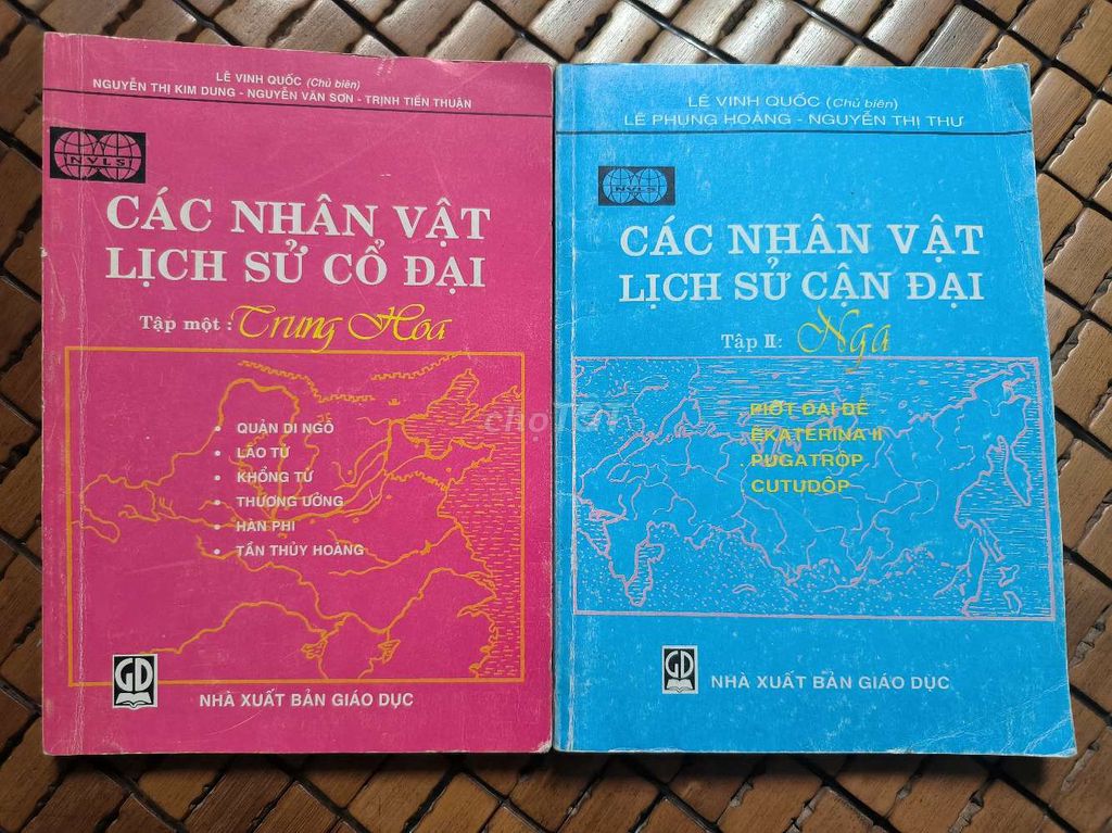 Sách các nhân vật lịch sử china và nga