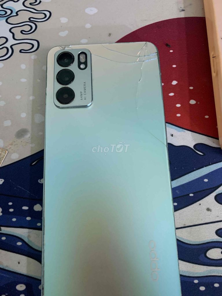 Oppo Reno 6 Xanh Hỏng màn hình. Mua bán Điện thoại tại Huyện An Dương Hải Phòng được đăng bởi Hữu Tín Nguyễn hình 1