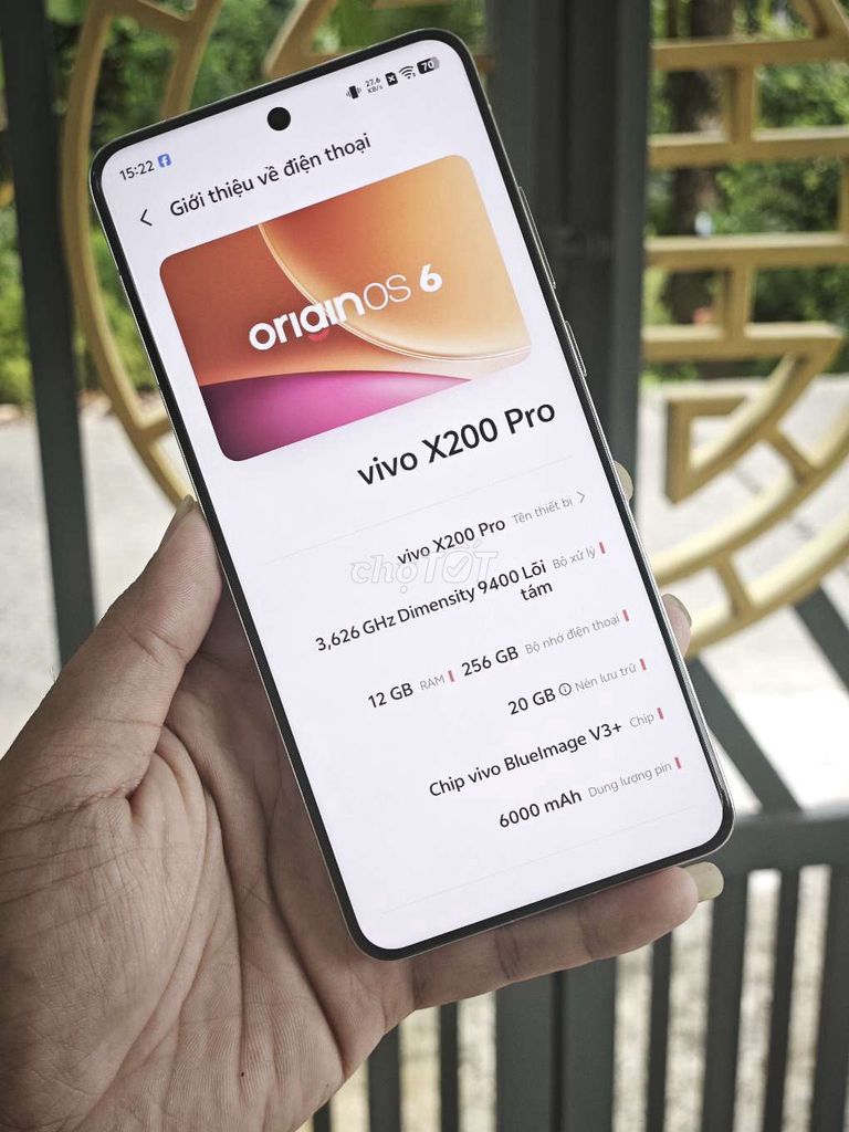 Vivo X200 Pro 12GB/256GB Trắng. Mua bán Điện thoại tại Thành phố Cao Lãnh Đồng Tháp được đăng bởi AN hình 1