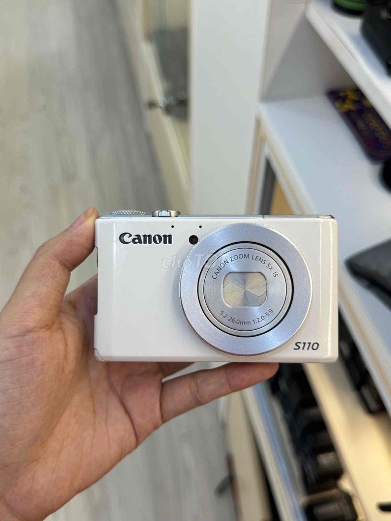 Máy ảnh Canon PowerShot S110 Trắng. Mua bán Máy ảnh, Máy quay tại Quận Phú Nhuận Tp Hồ Chí Minh được đăng bởi Khánh máy ảnh top 1 hình 1