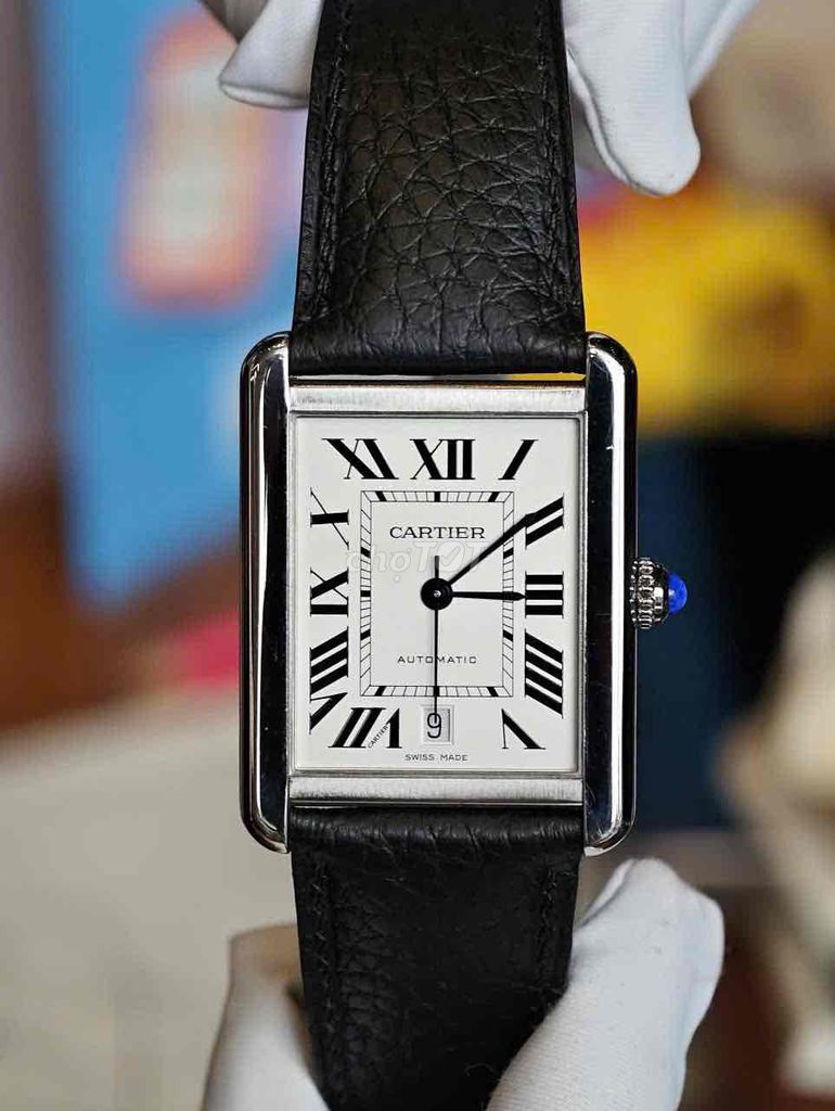 Cartier Tank Solo 3515  - Size 31mm x 41mm. Mua bán Đồng hồ tại Quận Hoàng Mai Hà Nội được đăng bởi Anh Tuấn hình 1