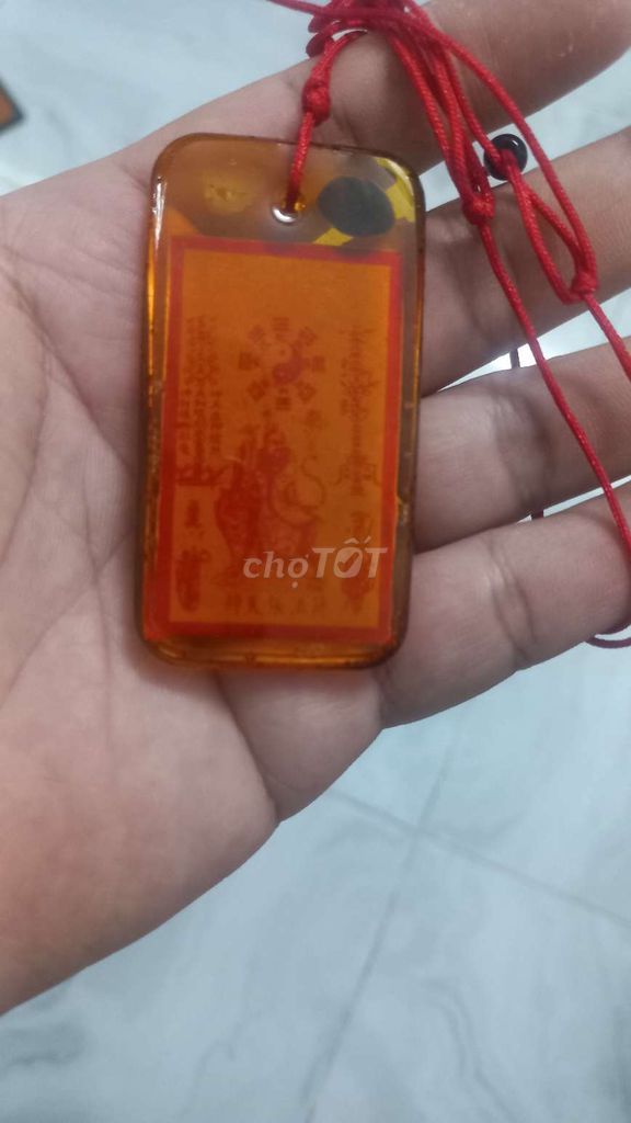 Dây đeo cổ nam amulet trương thiên sư xưa cổ