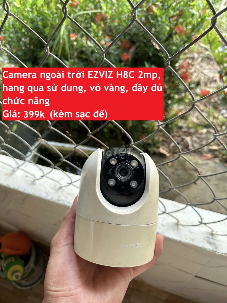 Camera wifi H8C 2mp Hàng cũ đã qua sử dụng vỏ vàng. Mua bán Máy ảnh, Máy quay tại Quận Bắc Từ Liêm Hà Nội được đăng bởi Nam  hình 1