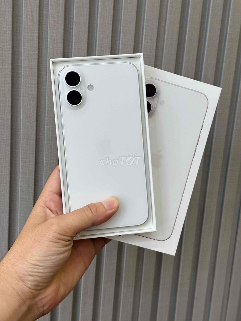 16 Plus 128GB Trắng VN New Kích 3-4 ngày chưa sài. Mua bán Điện thoại tại Quận Ninh Kiều Cần Thơ được đăng bởi Quý Mobile Cần thơ hình 1