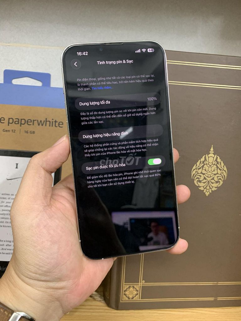 Apple iPhone 13 Pro Max 128GB Bạc. Mua bán Điện thoại tại Quận 5 Tp Hồ Chí Minh được đăng bởi PHAN MINH MB hình 2