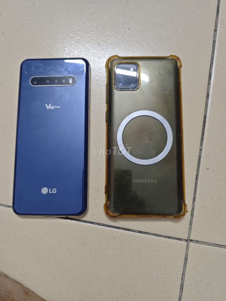 LG V60 Xanh Hỏng màn hình và samsung note 10 lite. Mua bán Điện thoại tại Quận Bình Thạnh Tp Hồ Chí Minh được đăng bởi Nguyễn Viết Dũng hình 1