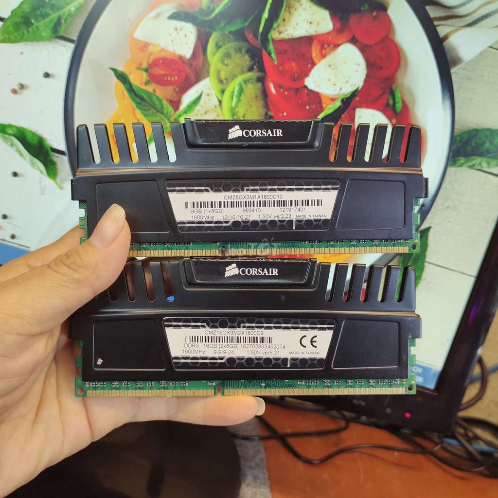 🍓RAM DDR3 TẢN CORSAIR 8GB AE LẮP MÁY ỔN ĐỊNH