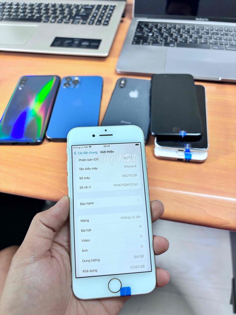 iPhone 8 64G Quốc Tế Zin Đẹp – Vân Tay OK – Tặng S. Mua bán Điện thoại tại Quận Phú Nhuận Tp Hồ Chí Minh được đăng bởi Minh Duy hình 1