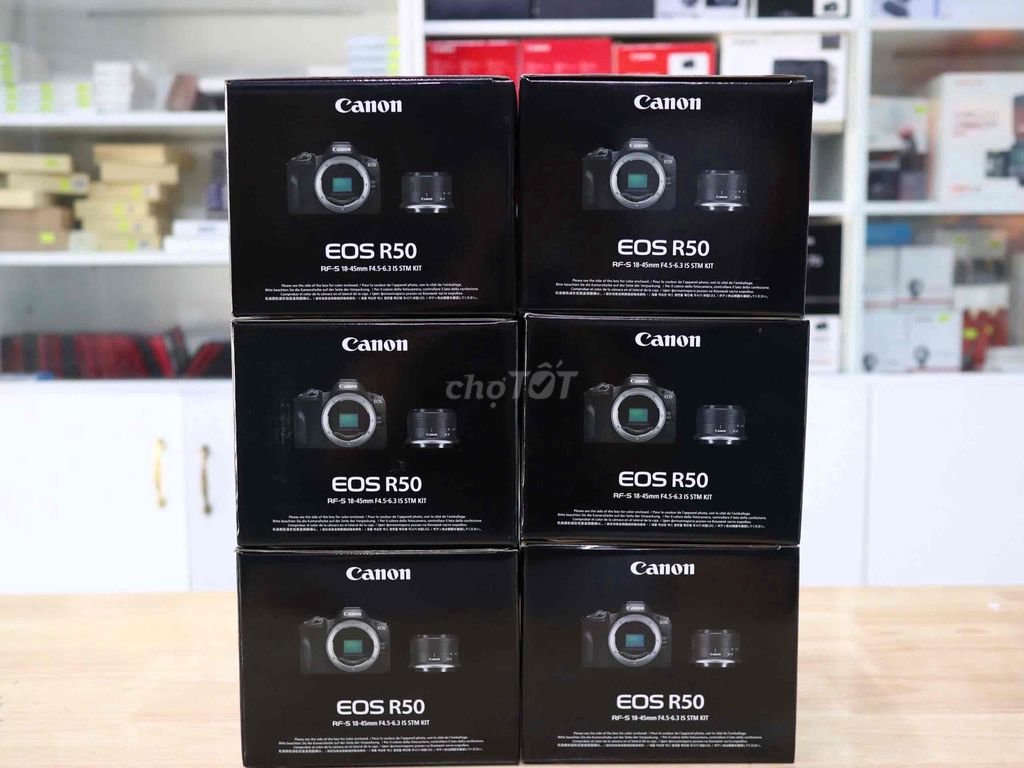 Canon R50 new kèm kit