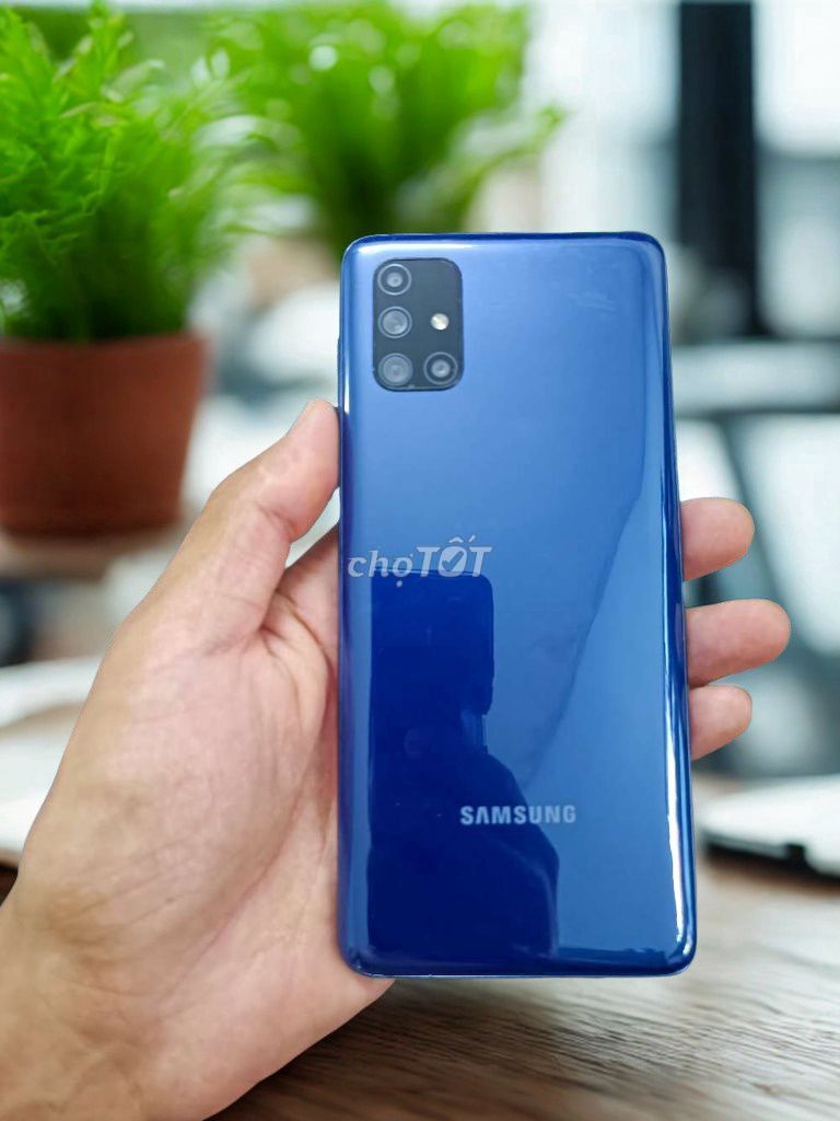 Samsung M51 8GB/128GB Xanh. Mua bán Điện thoại tại Quận Gò Vấp Tp Hồ Chí Minh được đăng bởi AN MOBILE hình 1