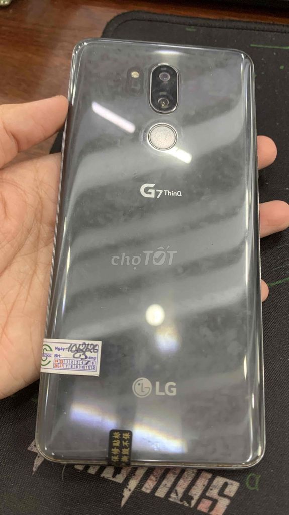 LG G7 ThinQ Xám. Mua bán Điện thoại tại Thành phố Cà Mau Cà Mau được đăng bởi TT hình 1
