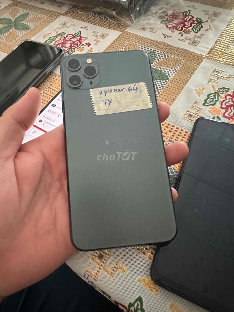 Apple iPhone 11 Pro Max 64GB Xanh. Mua bán Điện thoại tại Thành phố Bến Tre Bến Tre được đăng bởi lê minh  mobile hình 1