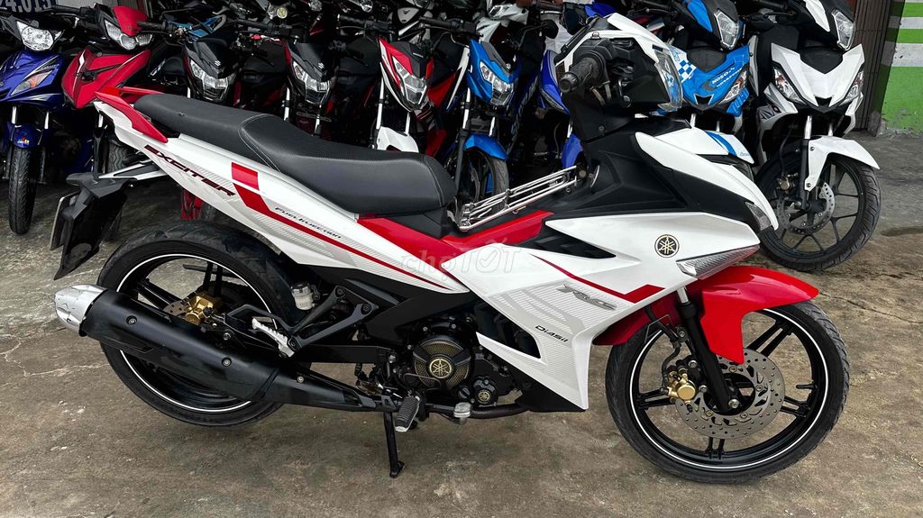 Exciter 150 trắng đỏ 2016 ( hỗ trợ góp ). Mua bán Xe máy tại Huyện Chợ Mới An Giang được đăng bởi Cửa hàng xe Thiên Phước 2 hình 1
