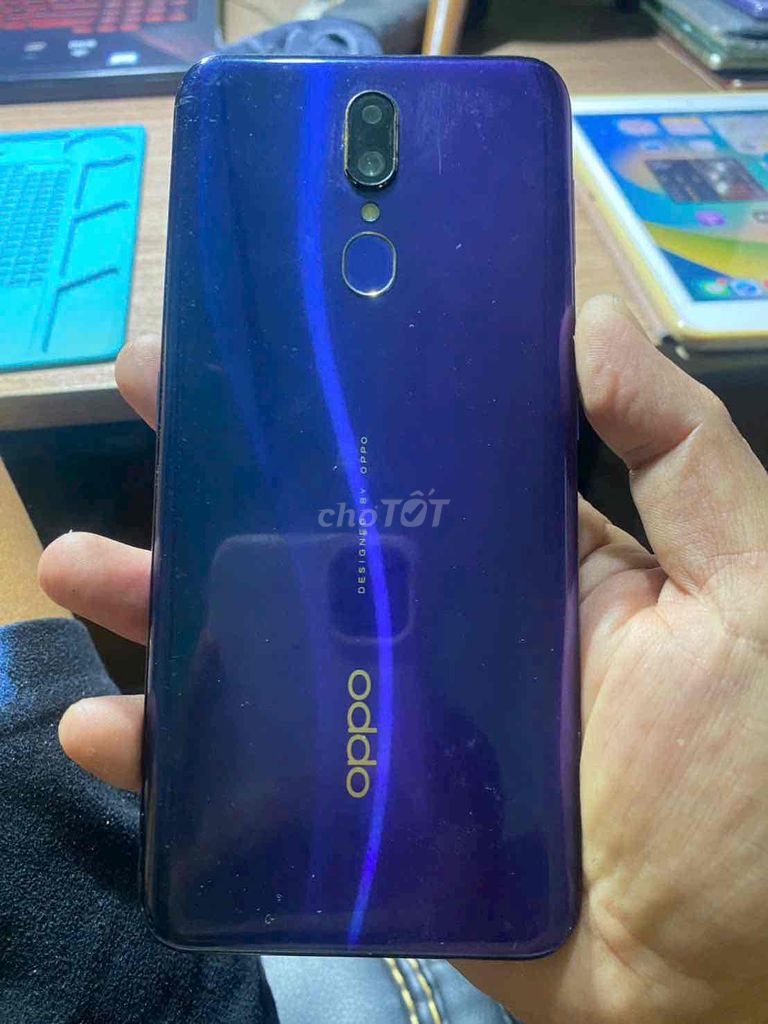 Oppo F11 256GB Tím nứt kính. Mua bán Điện thoại tại Huyện Long Hồ Vĩnh Long được đăng bởi Đồ cũ đủ loại điện thoại loa anply máy tính hình 1