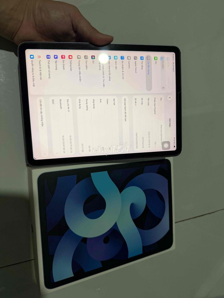 Apple iPad Air 4 64GB Xanh Đã sử dụng. Mua bán Máy tính bảng tại Thành phố Biên Hòa Đồng Nai được đăng bởi anh hình 1