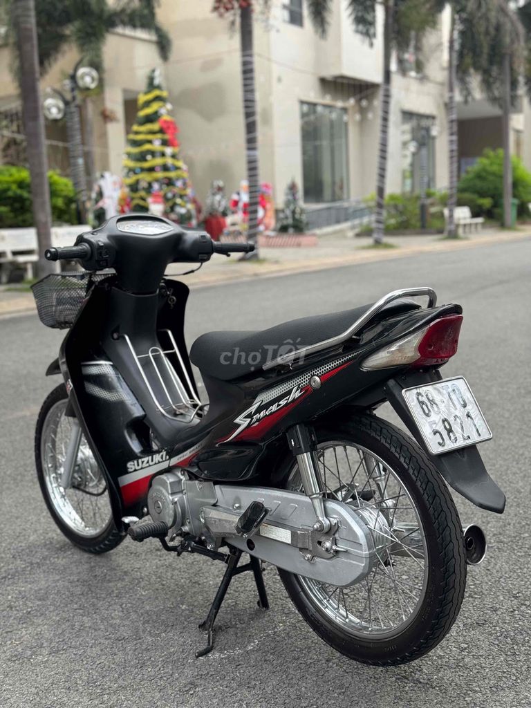 Suzuki Smash 2006 Đen xe nhật máy êm đủ chức năng. Mua bán Xe máy tại Quận 12 Tp Hồ Chí Minh được đăng bởi XE MÁY HẢI THANH hình 6