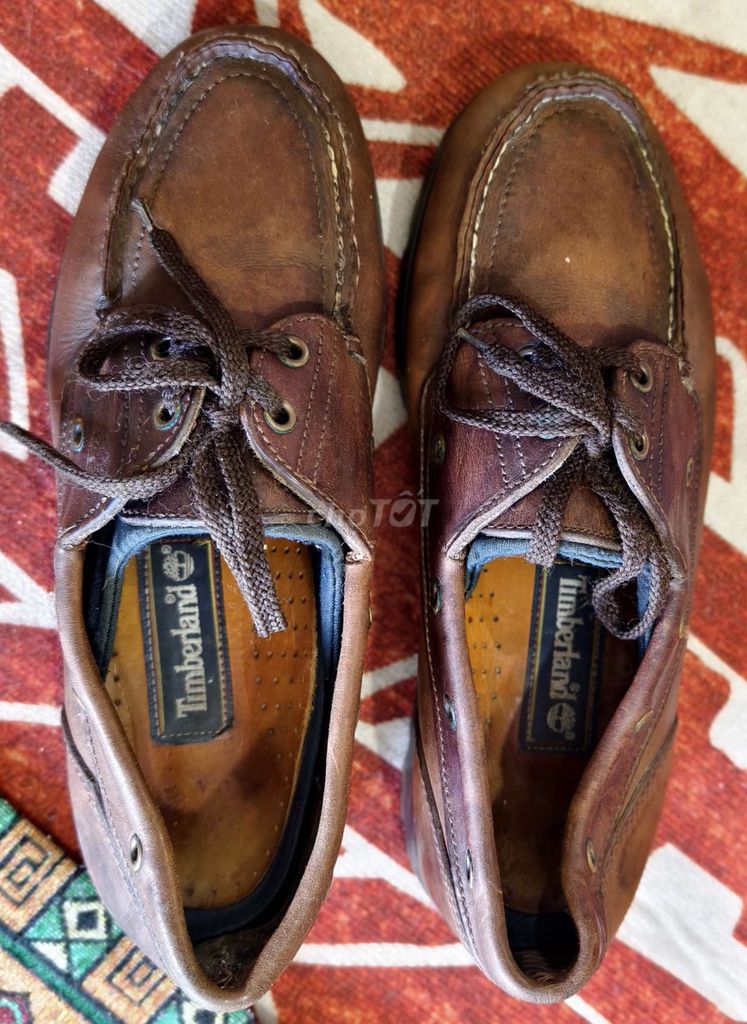 Giày thuyền Timberland Da thật. used. Mua bán Giày dép tại Quận Cẩm Lệ Đà Nẵng được đăng bởi QPhương  hình 1