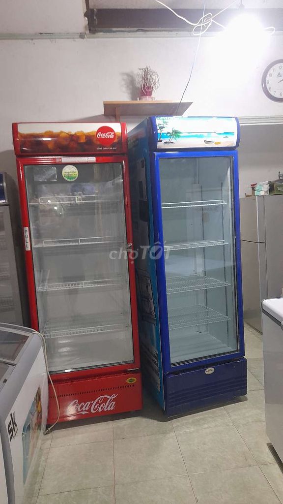 Bán tủ mát Pepsi 550l đẹp y như hình đang sử dụng