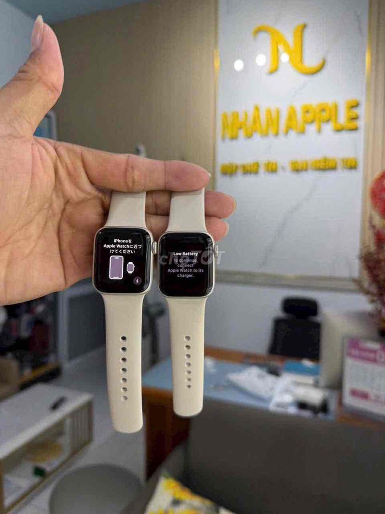 Apple Watch SE 2 2022 40mm Trắng hồng. Mua bán Thiết bị đeo thông minh tại Thành phố Cà Mau Cà Mau được đăng bởi NHAN APPLE hình 1