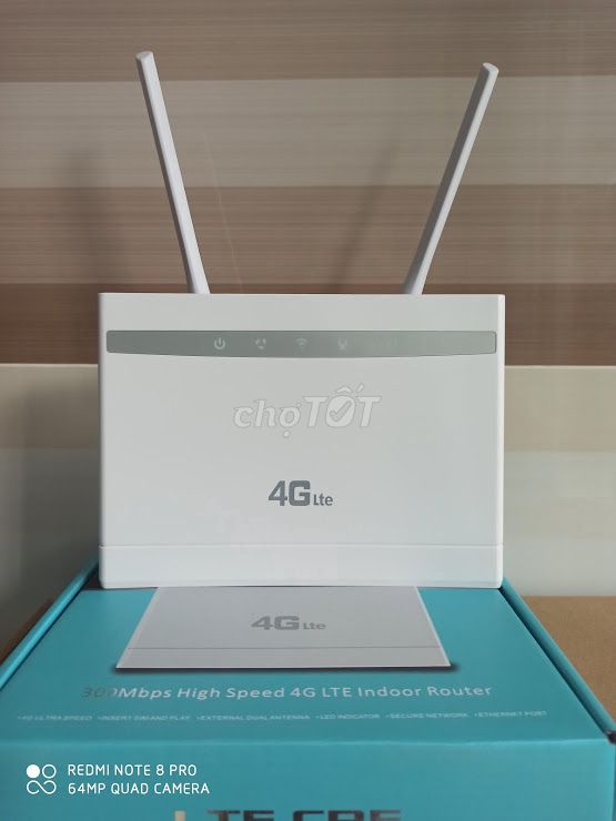 0899044883 - BỘ PHÁT WIFI 4G  ZTE CP101 CÓ CỔNG LAN 32 máy