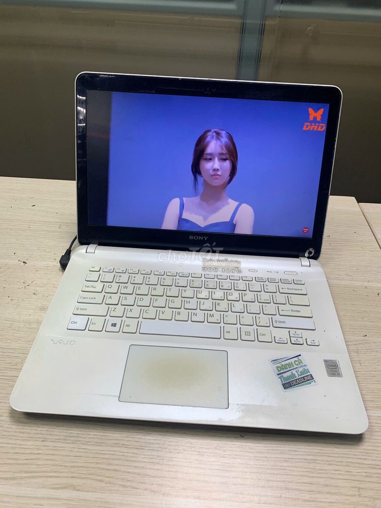 Laptop Sony i5 4200 ram 8G 500G 14in siêu bền