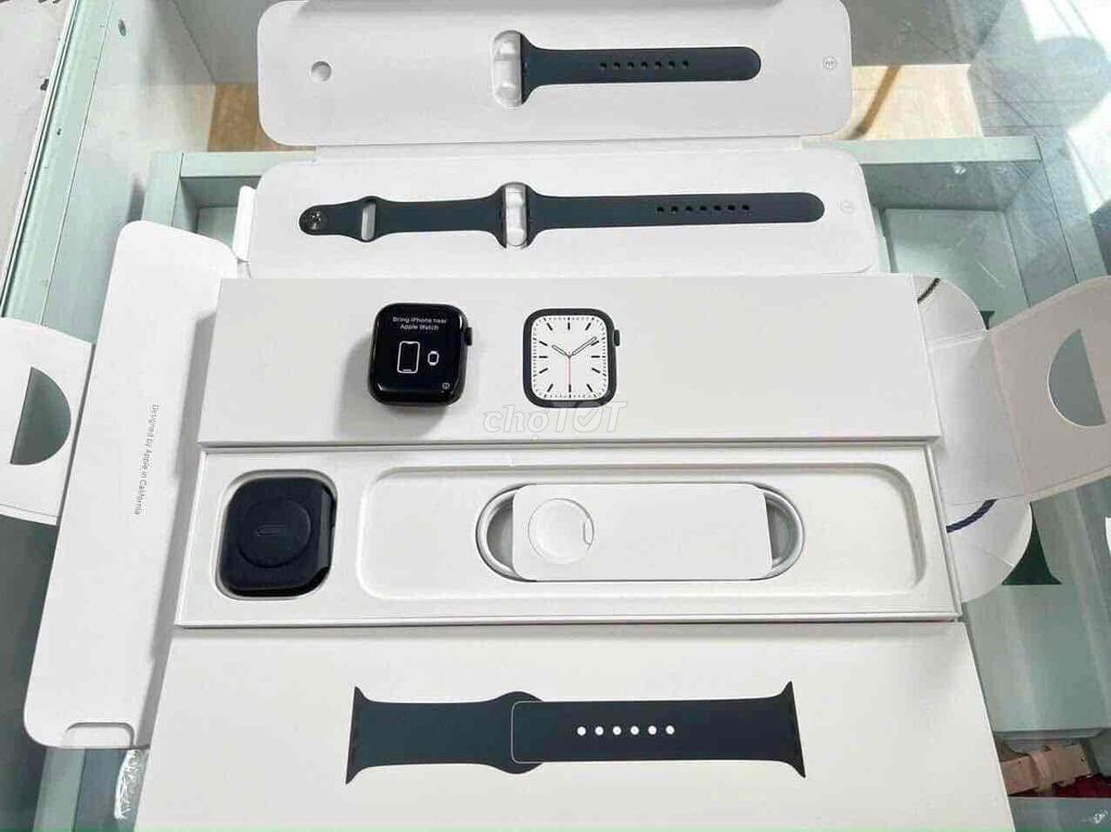 Bán đh apple watch sr7:44 Đen lte Esim keng nét