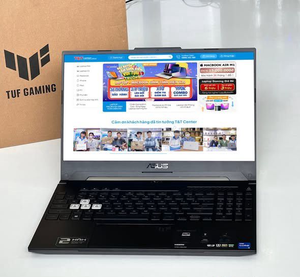 ASUS TUF DASH F15: i5-12450H/RTX 3050. Mua bán Laptop tại Quận Hải Châu Đà Nẵng được đăng bởi TTCenter 484 NÚI THÀNH hình 1