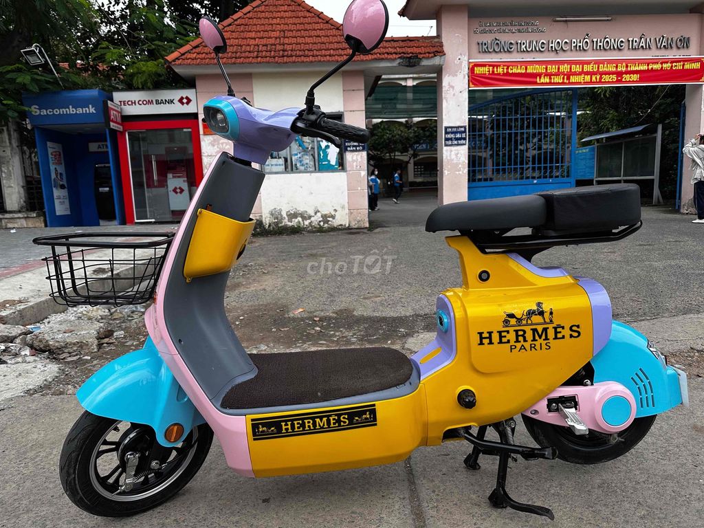 xe ik hình bình và xe còn rất mới. Mua bán Xe điện tại Thành phố Thuận An Bình Dương được đăng bởi Hien nguyen hình 2