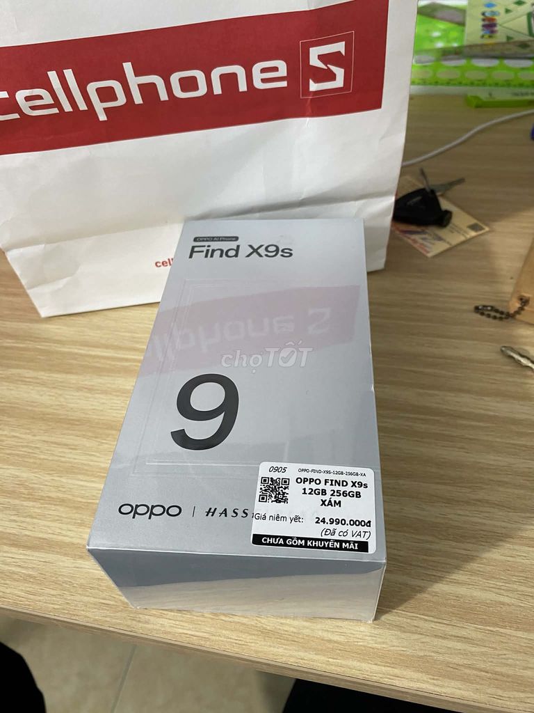 Oppo Find X9s 256GB Xám chính hãng cellphones. Mua bán Điện thoại tại Quận Bình Thạnh Tp Hồ Chí Minh được đăng bởi Tân hình 1