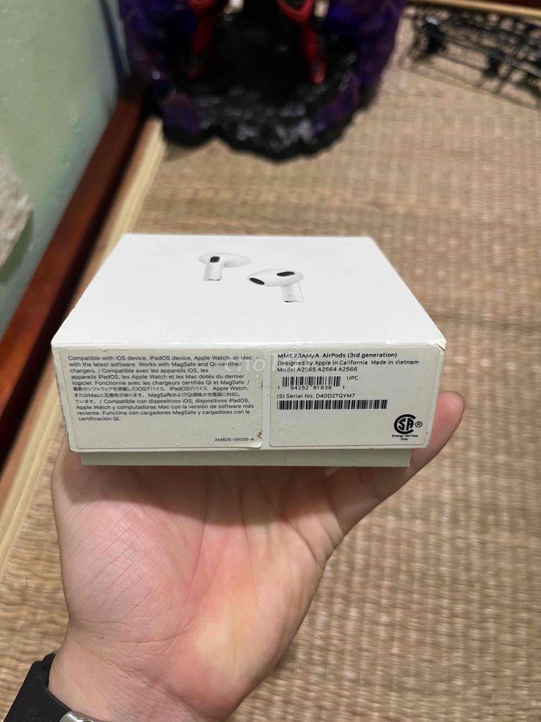 bán hộp sạc airpod 3. Mua bán Tivi, Âm thanh tại Thành phố Vũng Tàu Bà Rịa - Vũng Tàu được đăng bởi minh trinh  hình 1