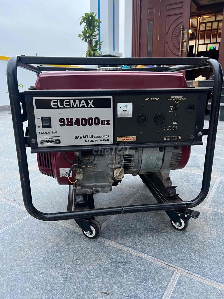 Máy phát điện Honda SH4000DX. Mua bán Đồ chuyên dụng, Giống nuôi trồng tại Huyện Thanh Chương Nghệ An được đăng bởi thế giới đồ lướt nhật bãi hình 1