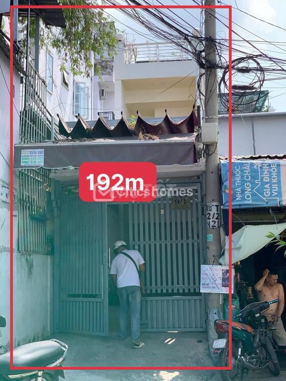 Nhà mới xây mặt tiền thụt 108m2 thổ cư, hơn 9 tỷ, sát Phạm Văn Đồng