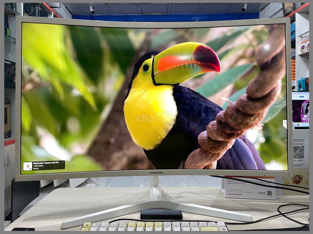 Màn hình Samsung C32F395FWC 32 inch. Mua bán Phụ kiện (Màn hình, Chuột...) tại Quận Ninh Kiều Cần Thơ được đăng bởi Hoàng Phát Cần Thơ hình 1