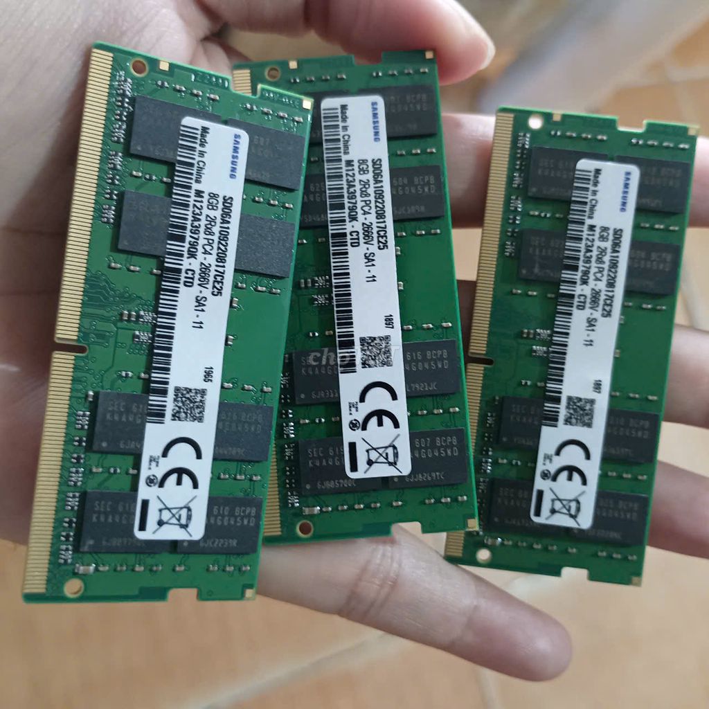 Ram Laptop DDR4 8Gb/2666 BH 3 tháng giá 225K