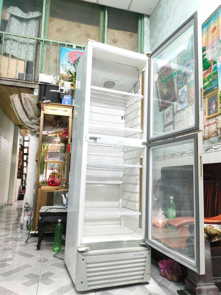 Bếp từ, tủ mát Alaska 2 cánh 450 lít, mát nhanh ạ