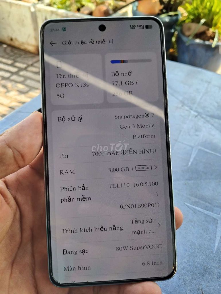 Oppo A6 GT 5G 8GB/256GB Vàng lướt 99%. Mua bán Điện thoại tại Huyện Bến Lức Long An được đăng bởi Nội Địa Trung  hình 1