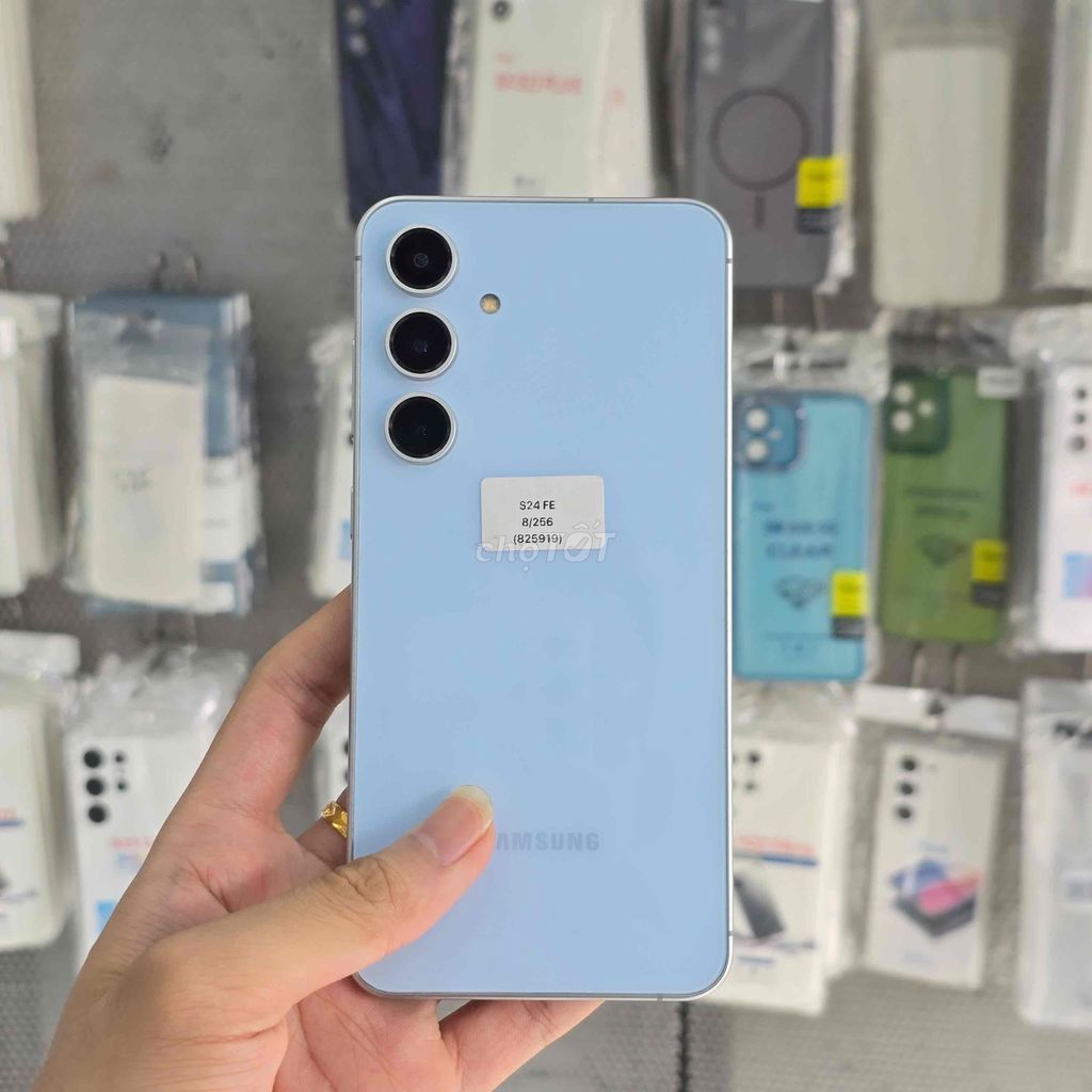 🗯️ Samsung S24 FE 8/256GB Xanh | Có Trả Góp. Mua bán Điện thoại tại Quận Ngô Quyền Hải Phòng được đăng bởi minmobile HP hình 1